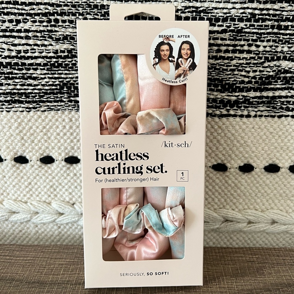 Kitsch Satin Heatless Curling Set